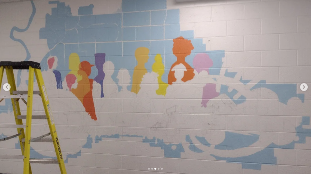 Mural Color Blocking
