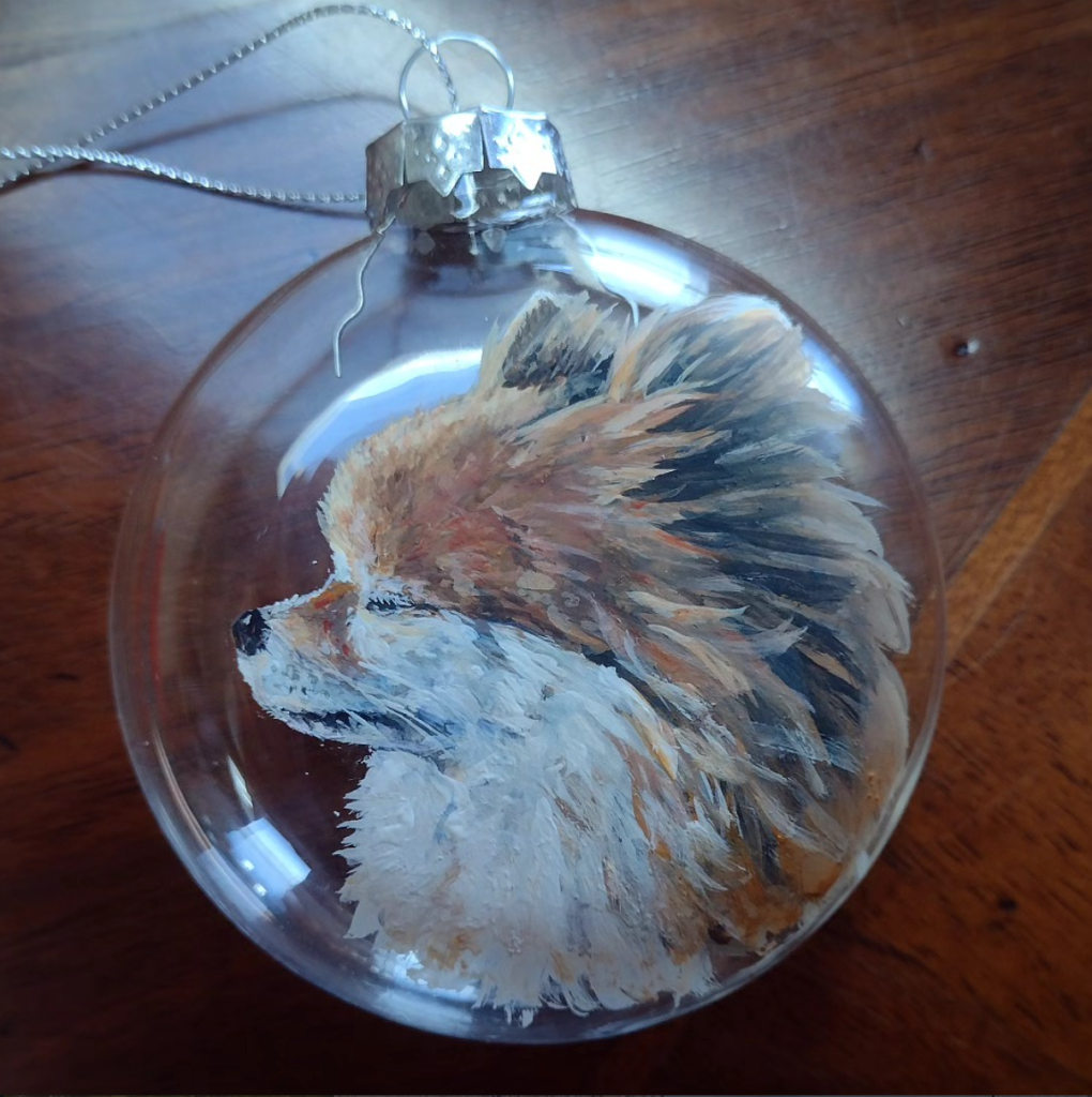 Pomeranian Christmas