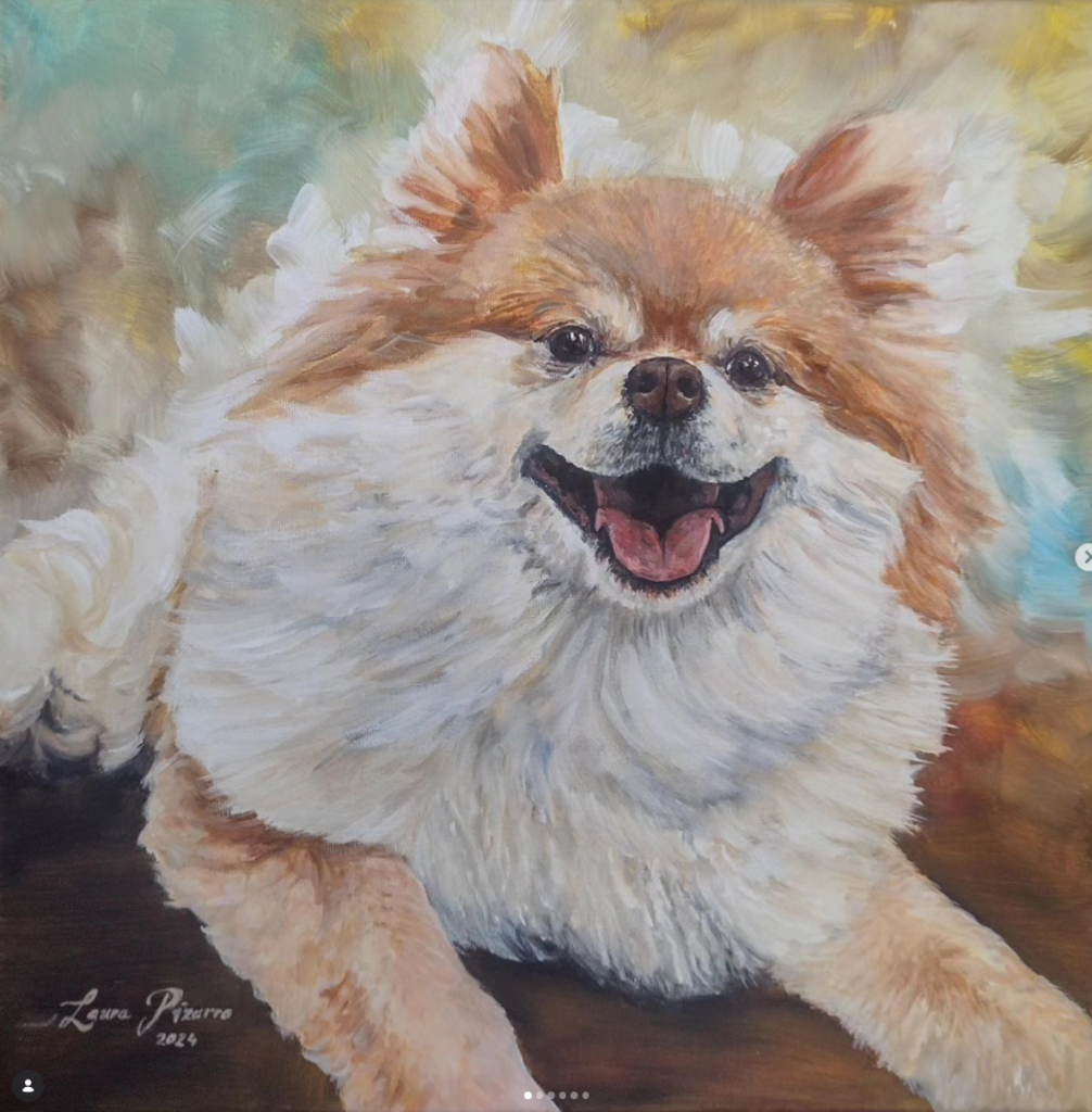 Smiling Pomeranian