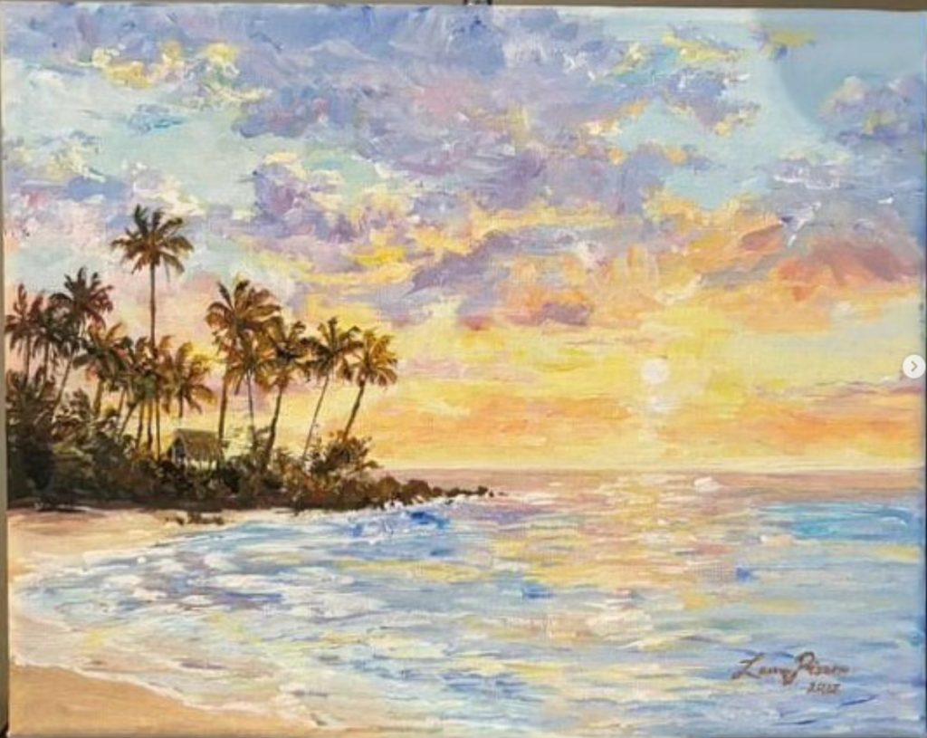 Tropical Sunset Beach